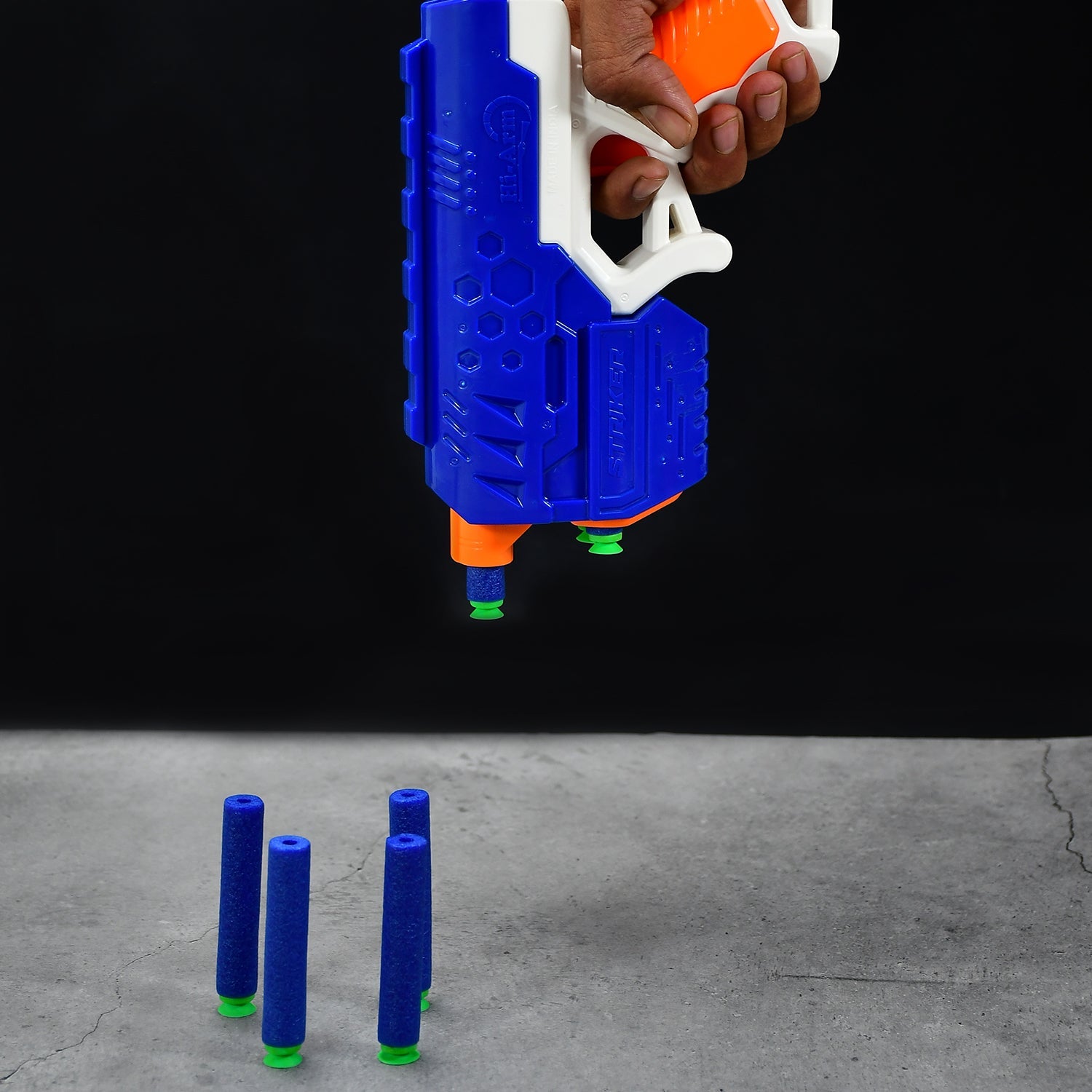 1967 Hi-Arm Gun with 10xFoam Suction Bullet ,Made with ABS Plastic ,Solid Build ,Target Shooting DeoDap 1967 Hi-Arm Gun with 10xFoam Suction Bullet ,Made with ABS Plastic ,Solid Build ,Target Shooting DeoDap